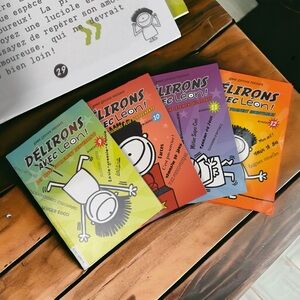 3📚/$25 📍 Lot Délirons avec Léon tome 9-10-11-12